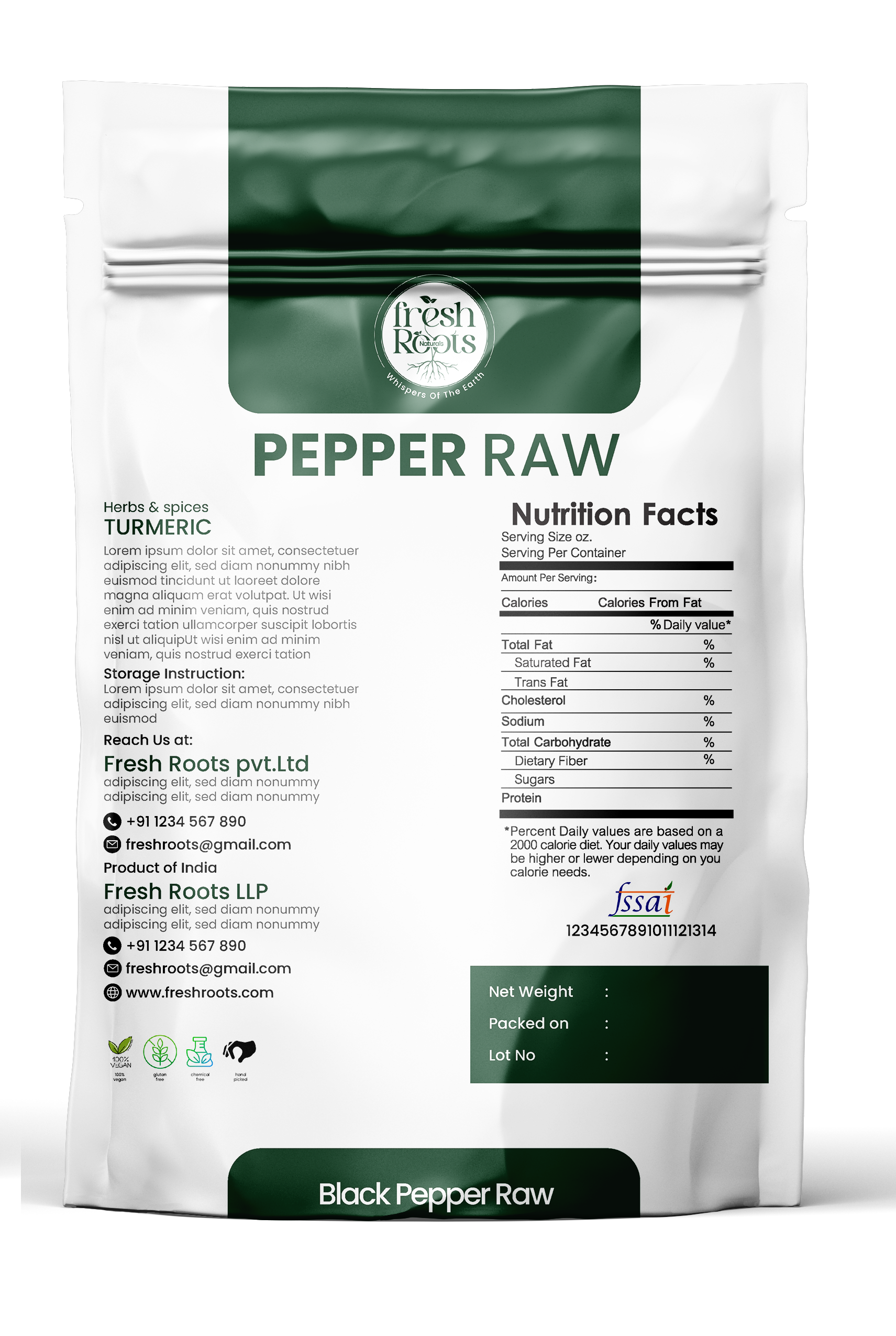 Idukki Black Peppercorns