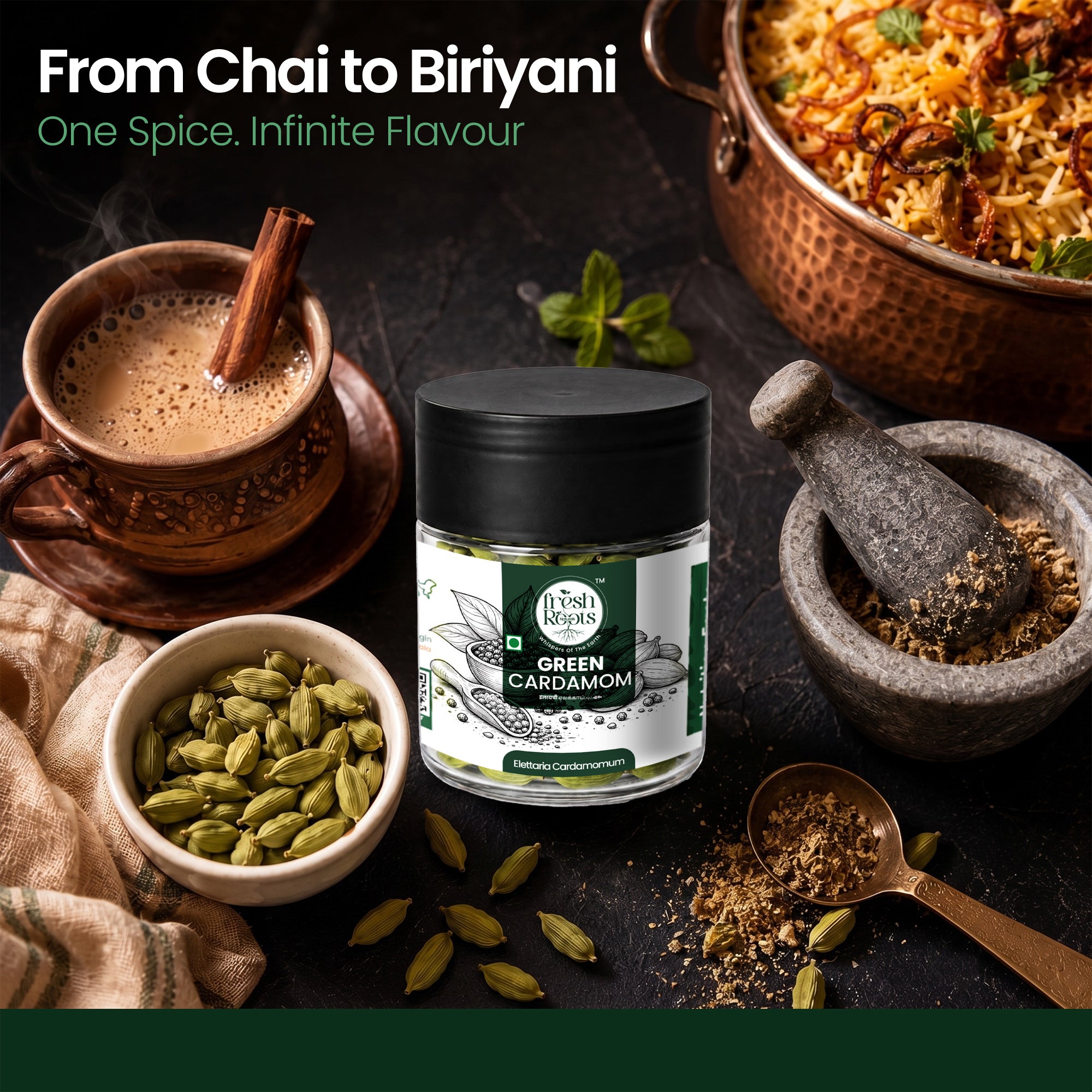 Premium Green Cardamom (Elaichi)