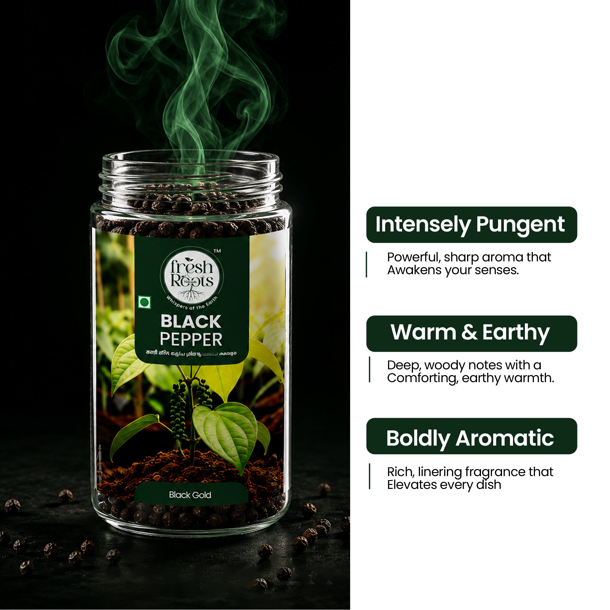 Idukki Black Peppercorns