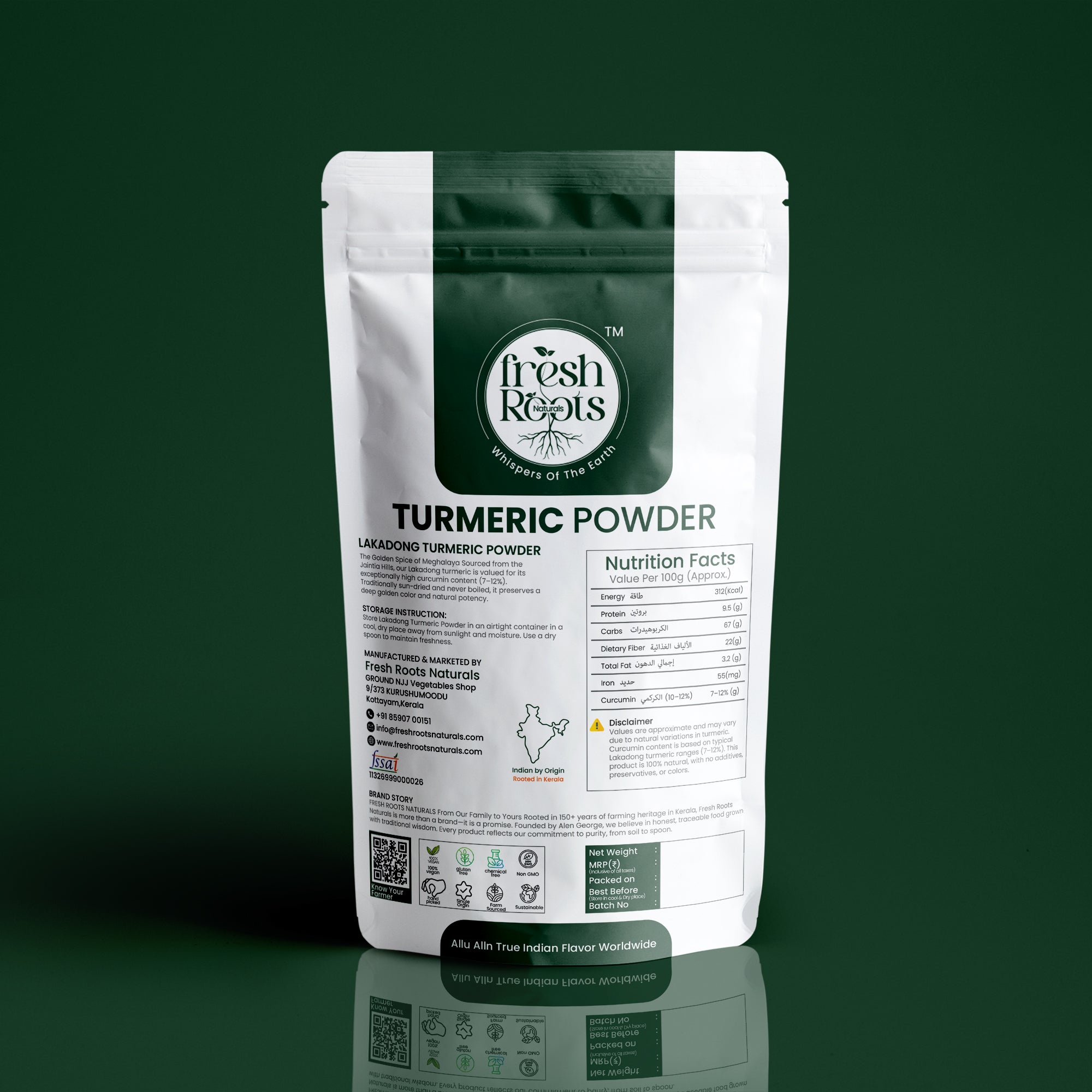Lakadong Turmeric Powder