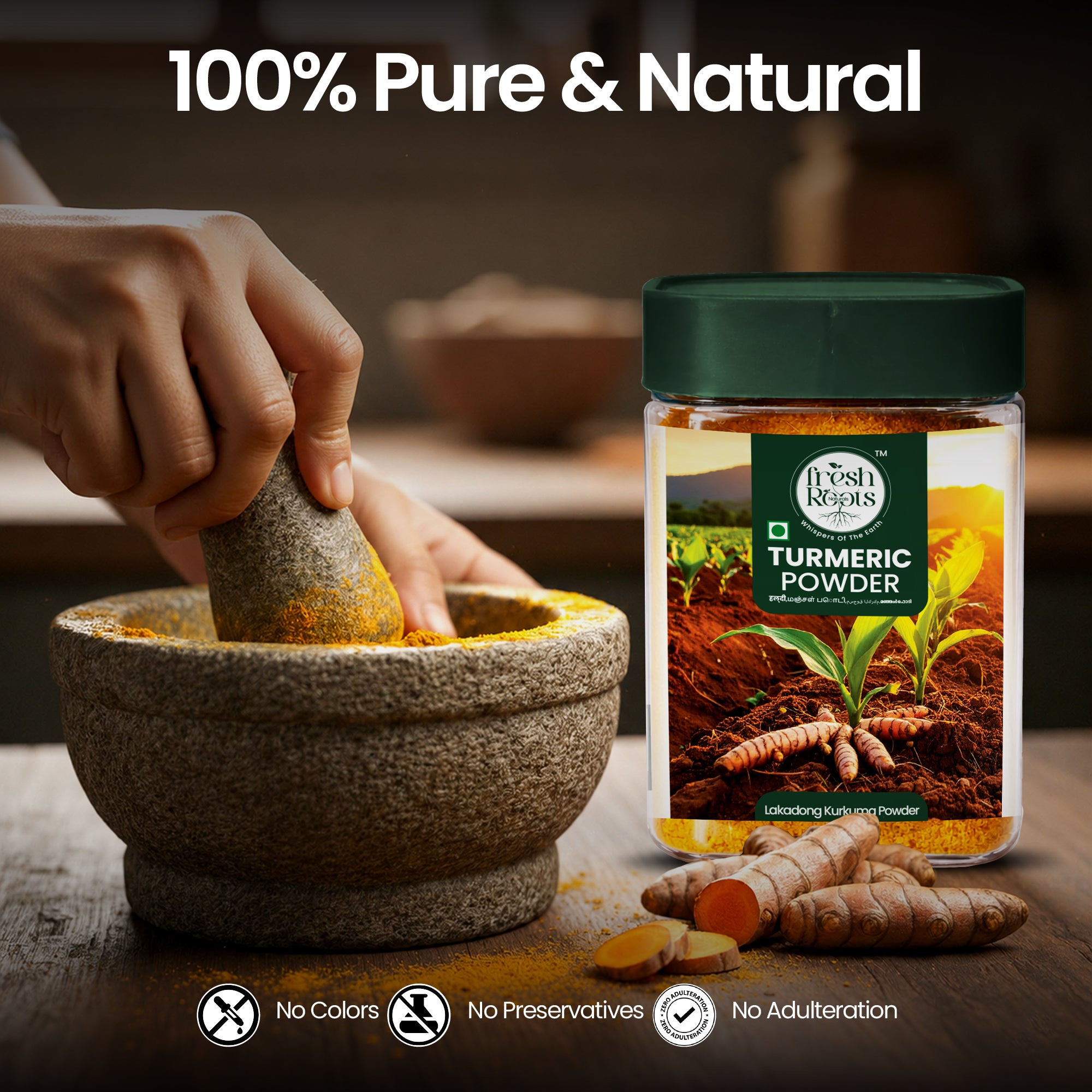 Lakadong Turmeric Powder