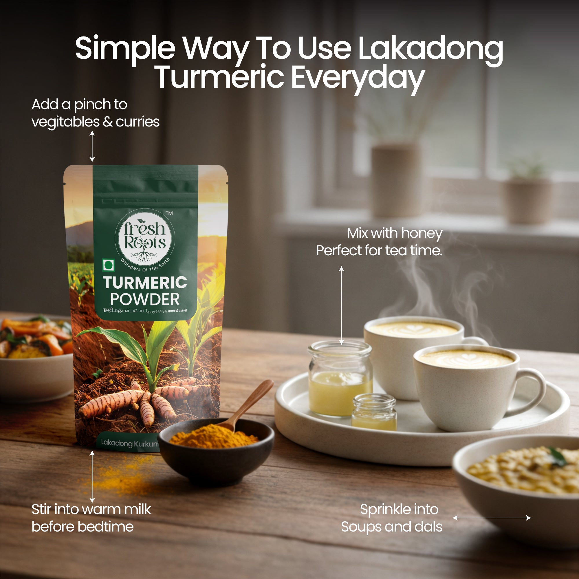 Lakadong Turmeric Powder