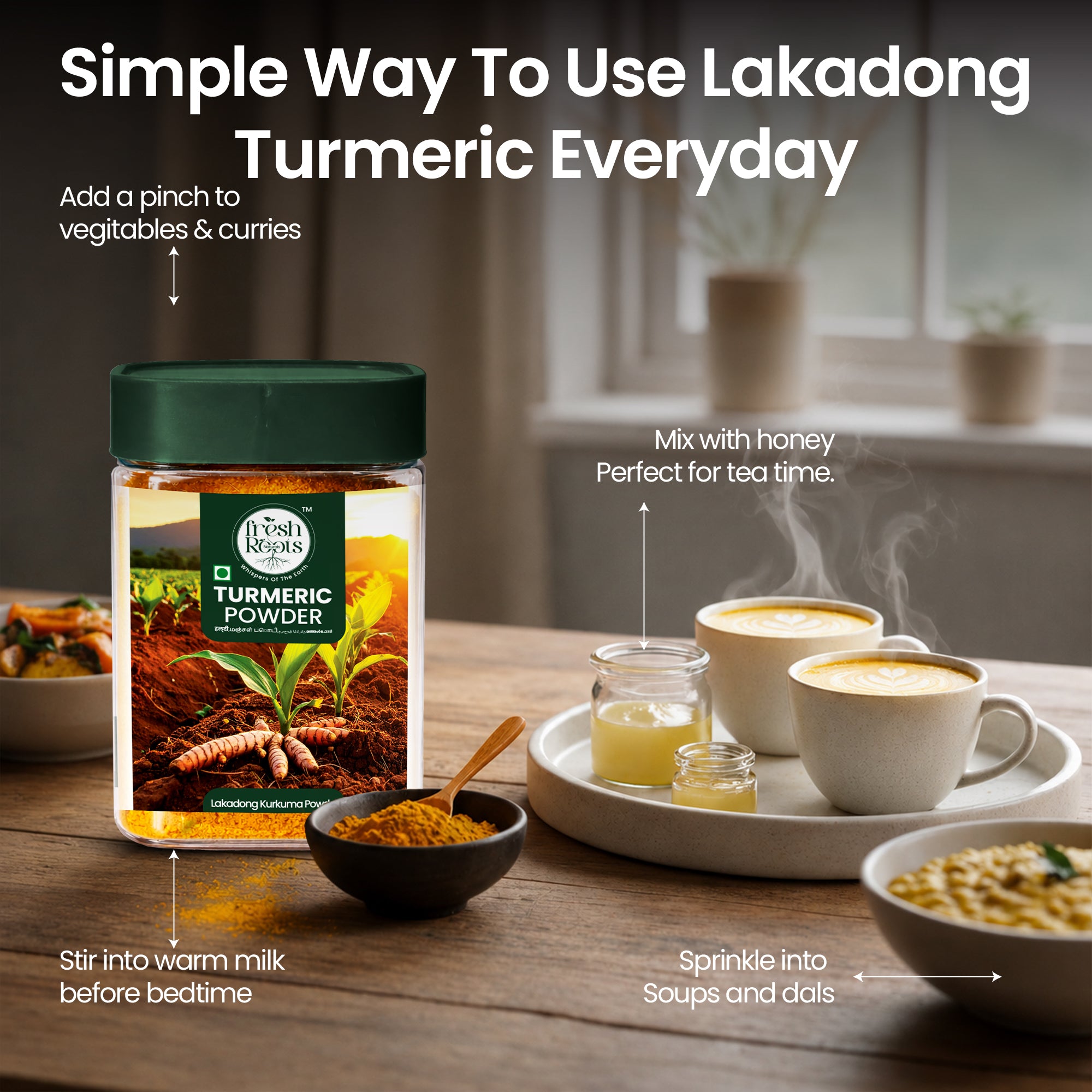 Lakadong Turmeric Powder